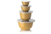 Keittiötarvikkeet - Rosti - Margrethe Bowls - Set of 4 + Lids (Curry) - 29971