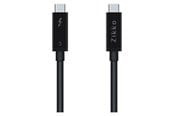 USB kaapelit - Zikko 0.5m 100W / 40Gb 8k USB-C Cable Black - M-TB050