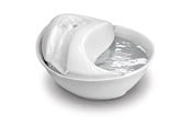 Kissat - Pioneer - Rain Drop Style - White - 1.8L - Drinking Fountain - *DEMO* - 16019