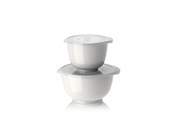 Keittiötarvikkeet - Rosti - Margrethe bowls Set of 2 + lids - White - 29928