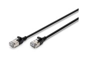 Verkkokaapelit - DIGITUS patch cable - 2 m - black - Musta - 2m - DK-1632-A-020S-BL