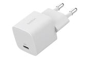 Puhelin - Adapterit & Laturit - Belkin BoostCharge power adapter - PPS technology - 24 pin USB-C - 25 Watt - WCA012KQWH