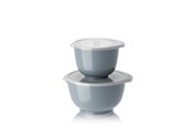 Keittiötarvikkeet - Rosti - Margrethe bowls Set of 2 + lids - Dusty Blue - 29934