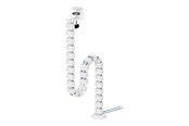 Kaapelihyllyt, Kaapelisukat & Kaapelisiteet - Neomounts - cable management spine - clamp-on design universal - ADS06-131WH