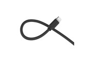 USB kaapelit - ALOGIC Elements Silicone USB-C to USB-C Charging Cable 240W with Bundle Strap and Durable Design - Black - ELSI5U2CCBK1