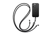 USB kaapelit - Satechi OntheGo Crossbody Lanyard Cable - Black - ST-LOTGLK