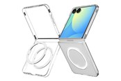 Puhelin - Kannet ja kotelot - Spigen Air Skin MagSafe - clear white - Samsung Galaxy Z Flip7 - ACS09556