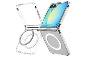 Puhelin - Kannet ja kotelot - Spigen Ultra Hybrid Pro MagSafe - clear white - Samsung Galaxy Z Flip7 - ACS09559