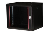 Räkit - Rack - Equip Pro Mount - rack - 600x450 mm with glass door removable and lockable panels assembled - 9U - EPM-09-6045-B-CBAA