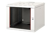 Räkit - Rack - Equip Pro Mount - rack - 600x600 mm with glass door removable and lockable panels assembled - 9U - EPM-09-6060-G-CBAA