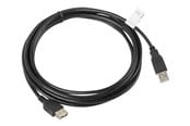 USB kaapelit - Lanberg - USB extension cable - USB to USB - 3 m - CA-USBE-10CC-0030-BK