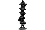 Fanituotteet - Plastoy - The Smurfs Resin Statue Smurfs Column Black Edition 50 cm - Figuuri - 195