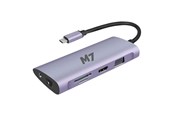 Telakointiasemat - M7 USB-C 11-in-1 dock with HDMI and VGA SD microSD RJ-45 USB3.0 and USB-C - 032