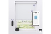 Smart Home - Älykoti - MotionBlinds Wireless Electric Black-Out Rollerblind 150x190cm - White - 2019202