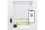 Smart Home - Älykoti - MotionBlinds Wireless Electric Black-Out Rollerblind 90x190cm - White - 2019199