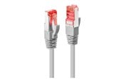 Verkkokaapelit - Lindy patch cable - 1.5 m - grey - Harmaa - 1m - 47703