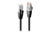 Verkkokaapelit - Lindy CROMO patch cable - 1 m - anthracite - Musta - 1m - 47212