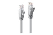 Verkkokaapelit - Lindy patch cable - 3 m - grey - Harmaa - 3m - 48004