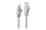Verkkokaapelit - Lindy Basic patch cable - 5 m - grey - Harmaa - 5m - 48165