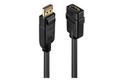 Näyttökaapeli - Lindy adapter - 0.15 m - 41005