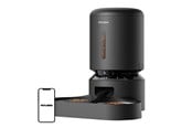 Kissat - Petlibro Granary Camera Food Dispenser with Double Bowl 5L Black - PL-AF203-36B