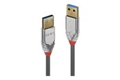 USB kaapelit - Lindy CROMO - USB cable - USB Type A to USB Type A - 5 m - 36629