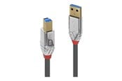 USB kaapelit - Lindy CROMO - USB cable - USB Type A to USB Type B - 3 m - 36663