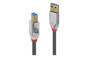 USB kaapelit - Lindy CROMO - USB cable - USB Type A to USB Type B - 5 m - 36664