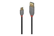 USB kaapelit - Lindy Anthra Line - USB-C cable - 24 pin USB-C to USB Type A - 1 m - 36886