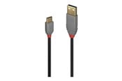 USB kaapelit - Lindy Anthra Line - USB-C cable - 24 pin USB-C to USB Type A - 2 m - 36887