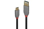 USB kaapelit - Lindy 3m USB 3.2 Type A to C Cable. - 36919