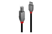USB kaapelit - Lindy - USB-C cable - 24 pin USB-C to USB Type B - 3 m - 36943