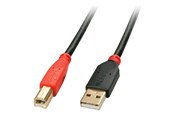 USB kaapelit - Lindy - USB cable - USB to USB Type B - 15 m - 42762