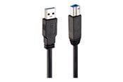 USB kaapelit - Lindy - USB cable - USB Type A to USB Type B - 10 m - 43098