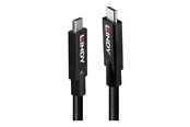 USB kaapelit - Lindy - USB cable - 9 pin USB 3.1 Gen 2 Type C to 9 pin USB 3.1 Gen 2 Type C - 5 m - 43308