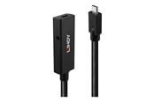 USB kaapelit - Lindy - USB-C extension cable - 24 pin USB-C - 5 m - 43364