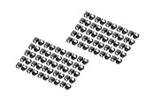 Verkkokaapelit - DIGITUS cable colour coding clips - for patch cable - A-CC-BL