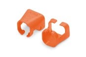 Verkkokaapelit - DIGITUS Color Clips for RJ45 Plugs Orange (100-pack) - A-CC-O