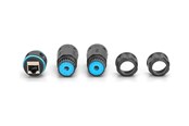 Verkkokaapelit - DIGITUS network coupler - Musta - DN-93905-OD
