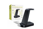 Puhelin - Adapterit & Laturit - Mobile Origin 3in1 Wireless Charger PW14 iPhone Compatible - MO-31MWCH-PW14