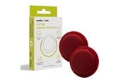 Puhelin - Muut lisävarusteet - Mobile Origin Airtag Sticker Mount A2 - 2 pack - ruby red - MO-ATS-RRED