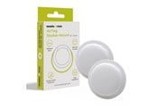 Puhelin - Muut lisävarusteet - Mobile Origin Airtag Sticker Mount A2 - 2 pack - white - MO-ATS-WHT