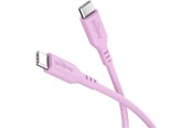 USB kaapelit - Pro USB-C <-> USB-C - PD 60W - 1.5m - Pinkki - USB-kaapeli - 4040849777462