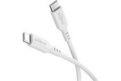 USB kaapelit - Pro USB-C <-> USB-C - PD 60W - 1.5m - Valkoinen - USB-kaapeli - 4040849777431