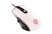 Hiiret - Lexip X Ubisoft - Assassin's Creed Shadows - mouse - with thumb joystick and ceramic skates - white red black gold - Hiiri - Optinen - 4 painiketta - Musta - UBXLXMS0001