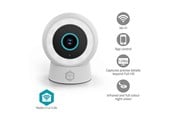 Verkkokamerat - Nedis SmartLife Outdoor Camera Wi-Fi Spotlight 3MP Full HD 1296p IP65 Cloud Storage (option) / microSD (not included) / Onvif 5 V DC With motion sensor Night vision White - WIFICO14CWT