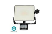 Smart Home - Älykoti - Nedis Smartlife Outdoor Light Motion Sensor 1620 lm Wi-Fi 20 W Warm to Cool White 3000 - 6500 K Aluminum Android™ / IOS - WIFILOFS21FBK