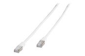Verkkokaapelit - Vivanco CC N5 30 6 - network cable - 3 m - white - Valkoinen - 3m - 4008928453706