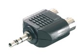 Audiokaapelit - Vivanco 46/05 02 - audio adaptor - 4008928460476