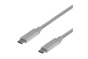 USB kaapelit - Deltaco USBC-1361 - USB-C cable - 24 pin USB-C to 24 pin USB-C - 50 cm - USBC-1361